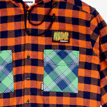 画像をギャラリービューアに読み込む, PASDEMER DESIGN SHIRT 長袖シャツ / BLACK/ORANGE