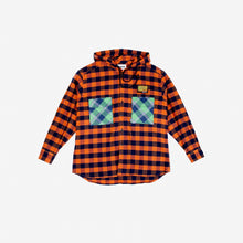 画像をギャラリービューアに読み込む, PASDEMER DESIGN SHIRT 長袖シャツ / BLACK/ORANGE