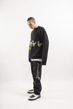 画像をギャラリービューアに読み込む, DUCKS KNIT ニットセーター / BLACK