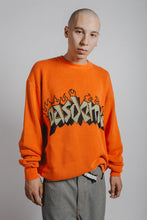 画像をギャラリービューアに読み込む, MOTOCROSS KNIT ニットセーター / ORANGE オレンジ