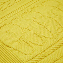画像をギャラリービューアに読み込む, LOGO KNIT ニットセーター / YELLOW イエロー / AW23-11843