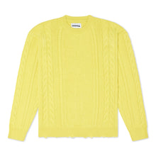 画像をギャラリービューアに読み込む, LOGO KNIT ニットセーター / YELLOW イエロー / AW23-11843