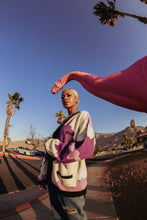 画像をギャラリービューアに読み込む, DROPOUT CARDIGAN カーディガン / NATURAL/LIGHT PURPLE