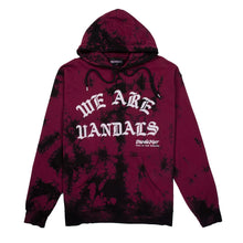 画像をギャラリービューアに読み込む, WAV HOODY パーカー / BLACK ブラック/BURGUNDY バーガンディー