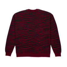 画像をギャラリービューアに読み込む, WAV KNIT ニット / BLACK ブラック/BURGUNDY バーガンディー