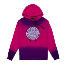 画像をギャラリービューアに読み込む, WORLD LOOKS GREAT HOODY パーカー / FUCSIA/BLUE ブルー ピンク