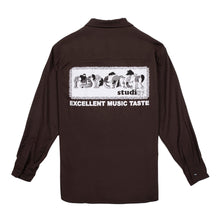 画像をギャラリービューアに読み込む, BAND SHIRT 長袖シャツ / BROWN ブラウン