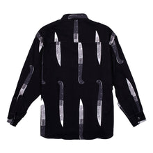 画像をギャラリービューアに読み込む, KNIVES SHIRT 長袖シャツ / OLD BLACK ブラック