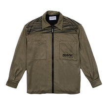 画像をギャラリービューアに読み込む, WAV SHIRT 長袖シャツ / ARMY GREEN グリーン