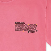 画像をギャラリービューアに読み込む, MAZE T-SHIRT Tシャツ / OLD FUCSIA ピンク
