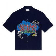 画像をギャラリービューアに読み込む, SOUNDSYSTEM SHIRT 半袖シャツ / DARK BLUE ブルー