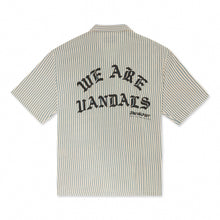 画像をギャラリービューアに読み込む, WAV SHIRT 半袖シャツ / NATURAL ホワイト/GREEN グリーン