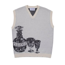 画像をギャラリービューアに読み込む, CRYSTAL OVERSIZE VEST ニットベスト / NATURAL ナチュラルホワイト