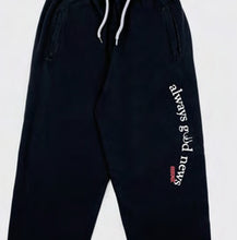 画像をギャラリービューアに読み込む, ALWAYS GOOD NEWS PANTS スウェットパンツ / BLACK ブラック / AW23-11831