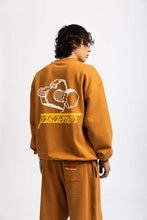 画像をギャラリービューアに読み込む, OFFICINA SCREW LOVE CREWNECK クルーネックスウェット / BROWN  / SS24-12122