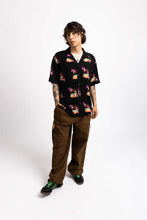 画像をギャラリービューアに読み込む, ROBBIE FLOWER SHIRT 半袖シャツ / OLD BLACK / SS24-12132