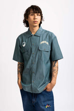 画像をギャラリービューアに読み込む, RIGA SHIRT 半袖シャツ / BLUE/ GREEN / SS24-12131