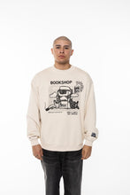 画像をギャラリービューアに読み込む, BOOK SHOP CREWNECK クルースウェット / CREAM / AW24-12723
