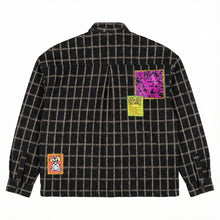 画像をギャラリービューアに読み込む, GANG SHIRT 長袖シャツ / BLACK/WHITE / AW26-14474
