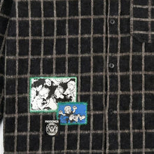 画像をギャラリービューアに読み込む, GANG SHIRT 長袖シャツ / BLACK/WHITE / AW26-14474
