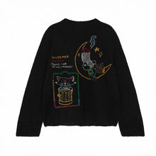 画像をギャラリービューアに読み込む, PUNK JUMPER ニットセーター / BLACK / AW26-14489
