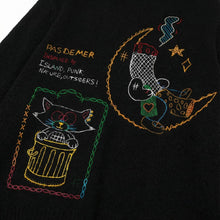 画像をギャラリービューアに読み込む, PUNK JUMPER ニットセーター / BLACK / AW26-14489
