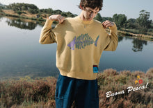 画像をギャラリービューアに読み込む, FISH JUMPER ニットセーター / LIGHT YELLOW / SS26-14037
