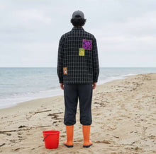 画像をギャラリービューアに読み込む, GANG SHIRT 長袖シャツ / BLACK/WHITE / AW26-14474
