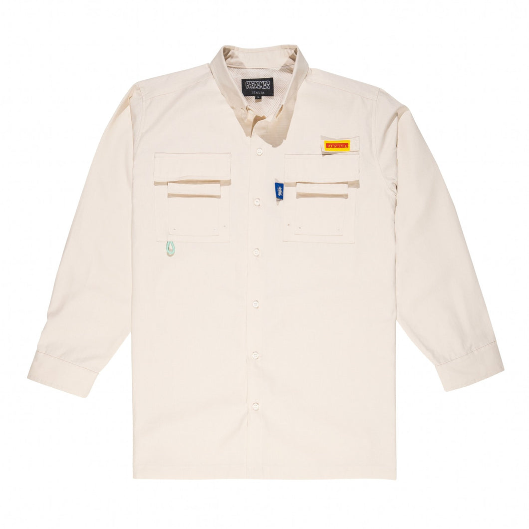 GOOD NEWS SHIRT 長袖シャツ / CREAM / AW25-13668