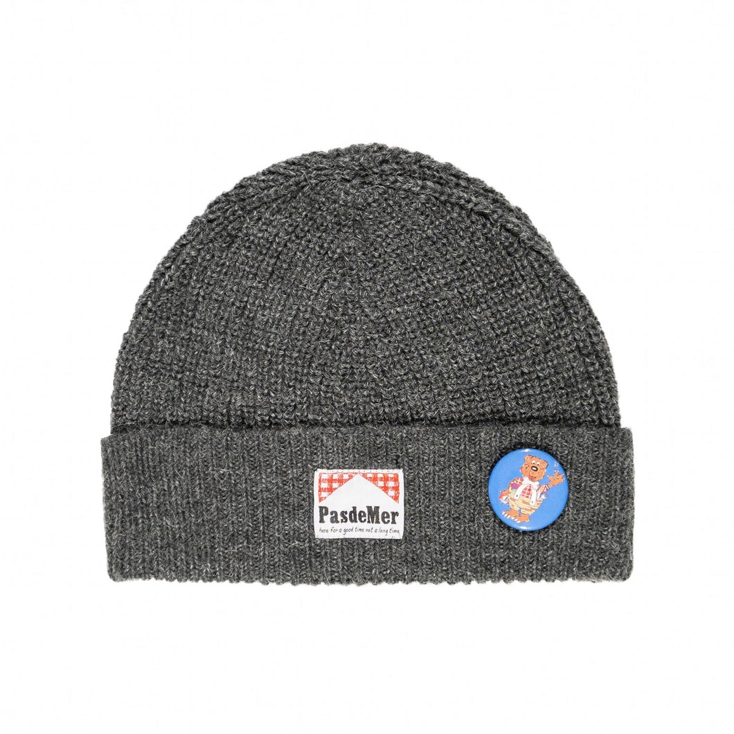 NOT LONG TIME BEANIE ニット帽 / DARK GREY / AW25-13694