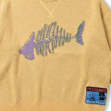 画像をギャラリービューアに読み込む, FISH JUMPER ニットセーター / LIGHT YELLOW / SS26-14037
