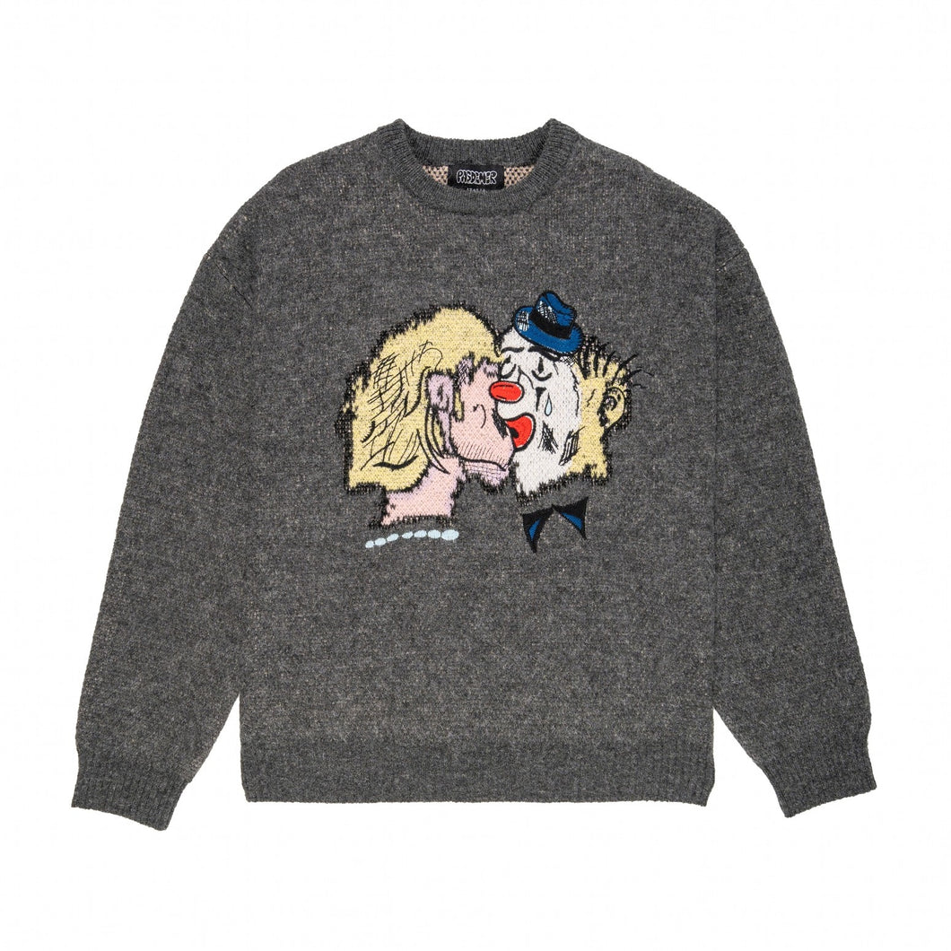 HARD TIMES JUMPER セーター / GREY / AW25-13670
