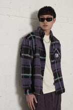 画像をギャラリービューアに読み込む, NOT LONG TIME SHIRT 長袖シャツ / PURPLE/BLACK / AW25-13680
