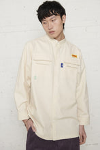 画像をギャラリービューアに読み込む, GOOD NEWS SHIRT 長袖シャツ / CREAM / AW25-13668
