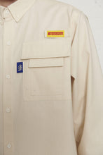画像をギャラリービューアに読み込む, GOOD NEWS SHIRT 長袖シャツ / CREAM / AW25-13668
