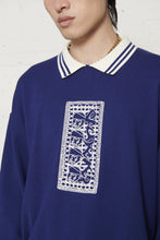 画像をギャラリービューアに読み込む, STONED ISLAND POLO LONGSLEEVE ポロシャツ / BLUE / AW25-13688

