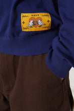 画像をギャラリービューアに読み込む, STONED ISLAND POLO LONGSLEEVE ポロシャツ / BLUE / AW25-13688
