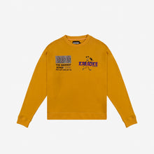 画像をギャラリービューアに読み込む, KARAOKE OVERSIZE SWEATSHIRT クルーネックスウェット / MUSTARD
