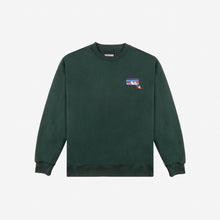 画像をギャラリービューアに読み込む, MOUNTAINS SWEATSHIRT クルーネックスウェット / DARK GREEN
