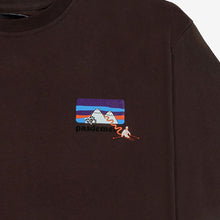 画像をギャラリービューアに読み込む, MOUNTAINS T-SHIRT Tシャツ / BROWN
