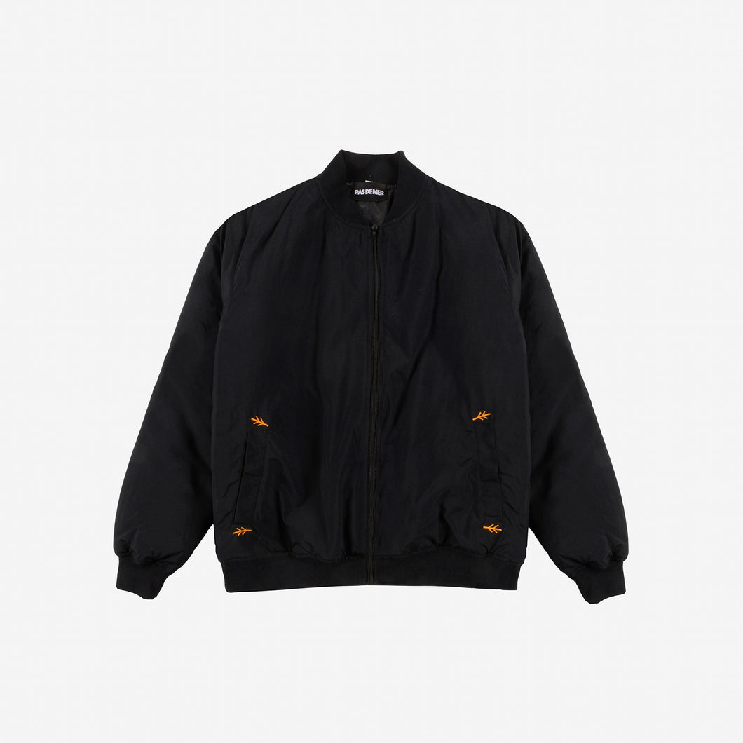 WIRE BOMBER JACKET ボンバージャケット / BLACK