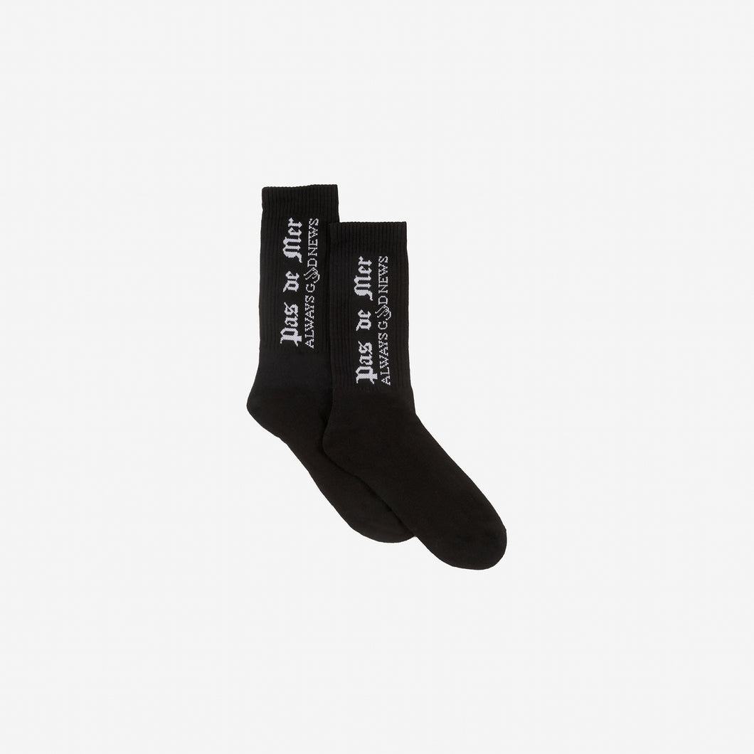 GOOD NEWS SOCKS ソックス / BLACK