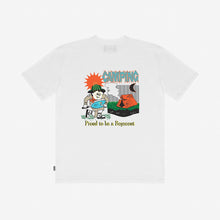 画像をギャラリービューアに読み込む, CAMPING T-SHIRT Tシャツ / WHITE
