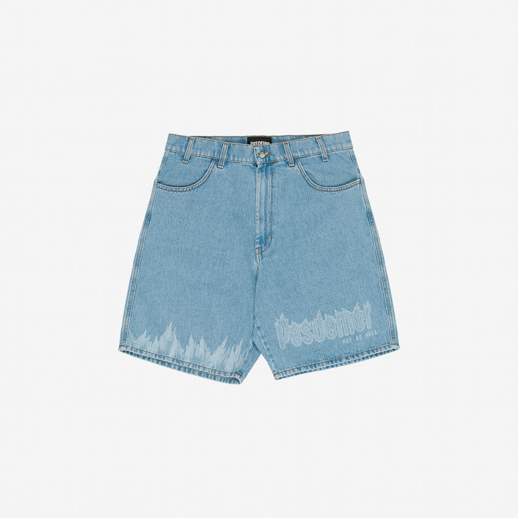 HOT AS HELL SHORTS ショートパンツ / LIGHT BLUE