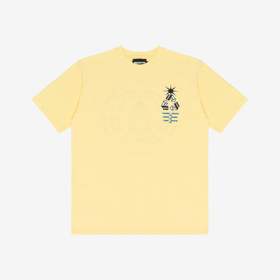 SPACEMAN3 T-SHIRT Tシャツ / YELLOW