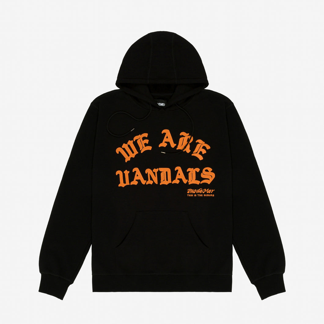 WAV HOODY パーカー / BLACK