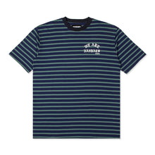 画像をギャラリービューアに読み込む, WAV T-SHIRT Tシャツ / DARK BLUE/LIGHT GREEN ブルー 青 グリーン 緑

