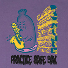 画像をギャラリービューアに読み込む, SAFE SAX T-SHIRT Tシャツ / LIGHT PURPLE ライトパープル 紫
