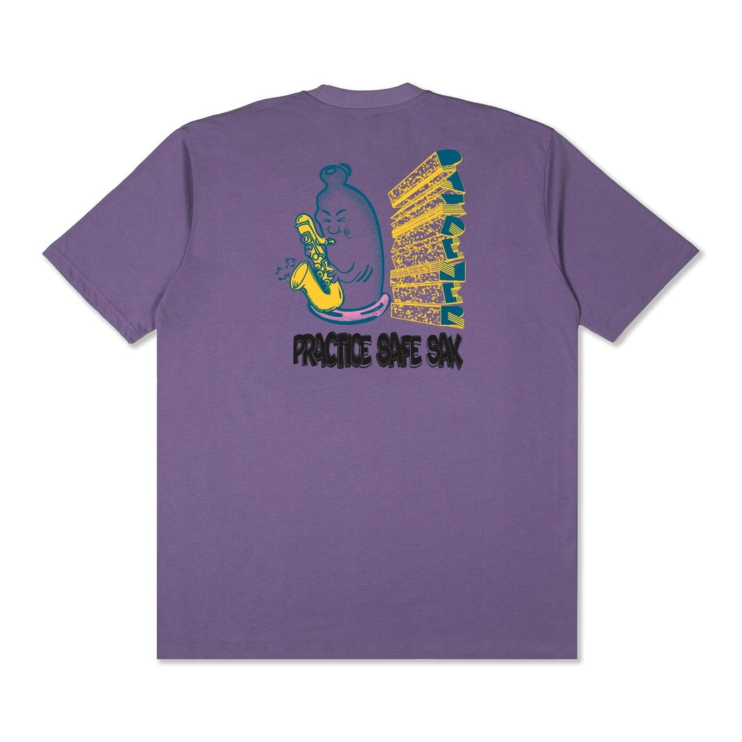 SAFE SAX T-SHIRT Tシャツ / LIGHT PURPLE ライトパープル 紫