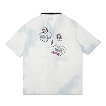 画像をギャラリービューアに読み込む, MIRACLES SHIRT 半袖シャツ / LIGHT BLUE ライトブルータイダイ 水色
